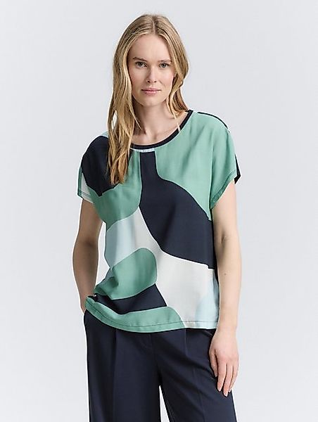 TOM TAILOR T-Shirt T-Shirt im Material-Mix günstig online kaufen