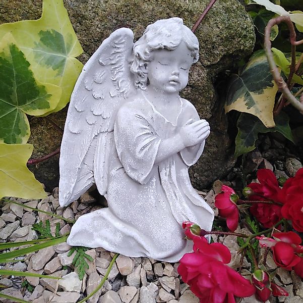 Radami Gartenfigur Engel Grabengel betend Gedenkstein Grabschmuck günstig online kaufen
