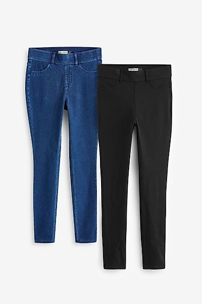 Next Jeansleggings Lange Jeansleggings, 2er-Pack – günstig online kaufen