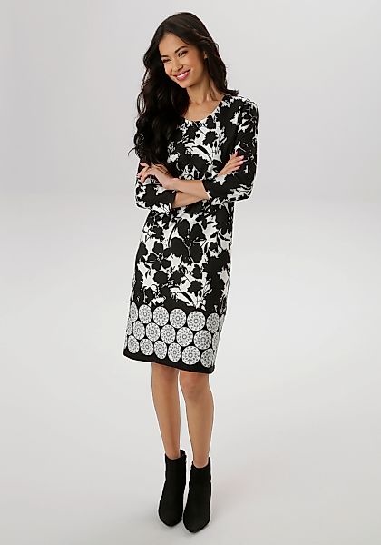 Aniston SELECTED Jerseykleid, mit fantasievollem, floralem Druck - NEUE KOL günstig online kaufen