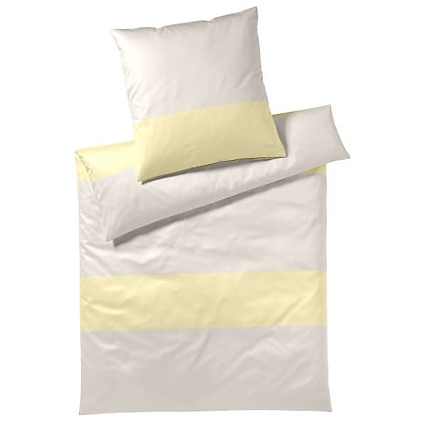 JOOP! Bettwäsche Split 4118 - Farbe: Vanilla - 03 - 80x80 cm - 135x200 cm günstig online kaufen