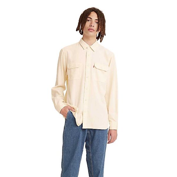 Levi´s ® Classic Worker Langarm-shirt L Ecru günstig online kaufen