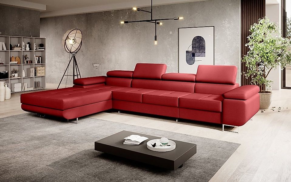 Luxusbetten24 Schlafsofa Designer Sofa Calvera Maxi, günstig online kaufen