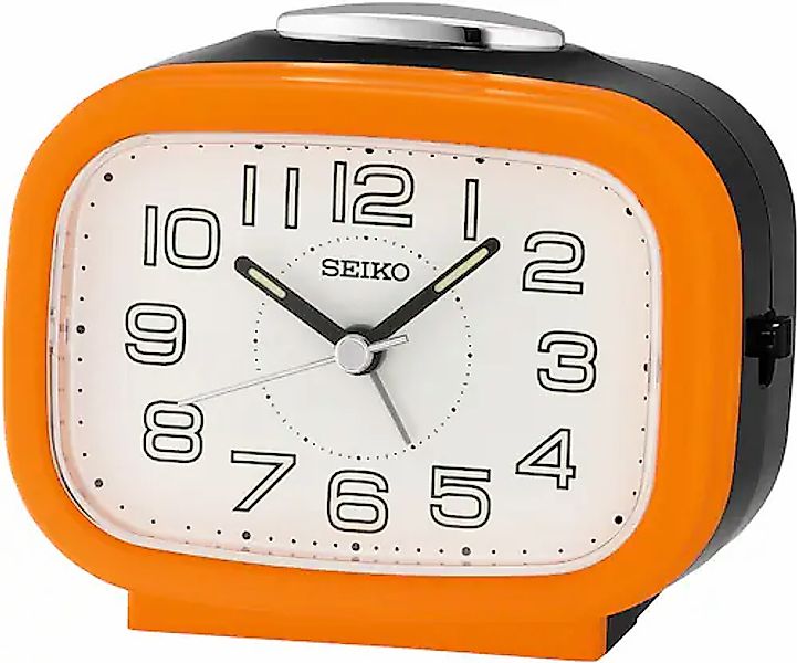 Seiko Quarzwecker »QHK060E«, Wecker, Schlafzimmer, Leuchtzeiger, Schlummerf günstig online kaufen
