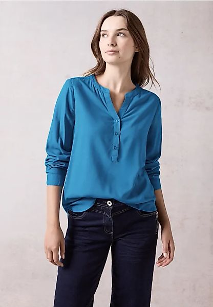 Bluse in Unifarbe günstig online kaufen