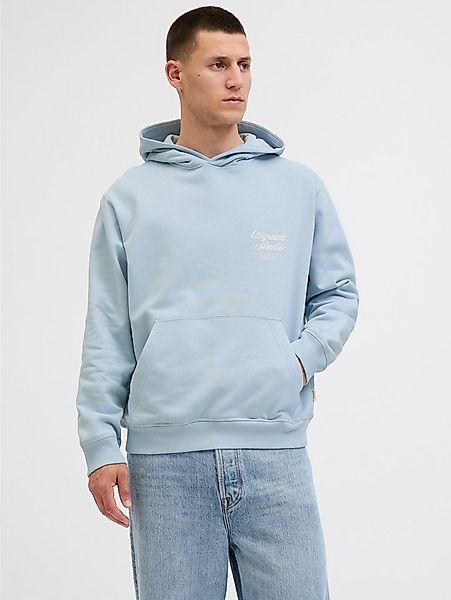 Jack & Jones Kapuzensweatshirt JORNORREBRO TYPO BACK SWEAT HOOD SN mit Prin günstig online kaufen