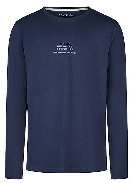 Phil & Co. Pyjamaoberteil Herren Pyjamashirt günstig online kaufen