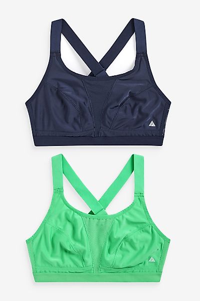 Next Set: Sport-BH 2er-Pack Sport-Kurztops mit günstig online kaufen