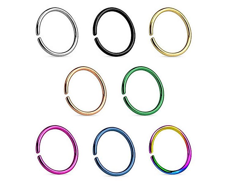 Taffstyle Nasenpiercing piercing Septum Ring Tragus Helix Ohr Lippen Intim, günstig online kaufen