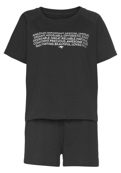 KangaROOS Shorty 2 Stk. tlg., mit Slogan-Frontdruck günstig online kaufen