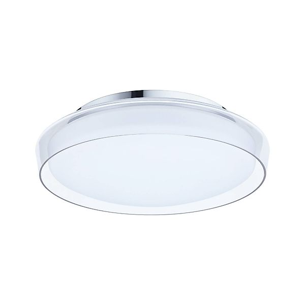 Paulmann Luena LED-Deckenleuchte IP44 chrom Ø35cm günstig online kaufen