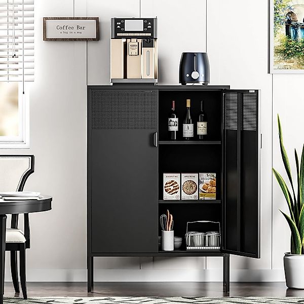 MetaCate lnov Aktenschrank Metall/Mehrzweckschrank mit Tür günstig online kaufen