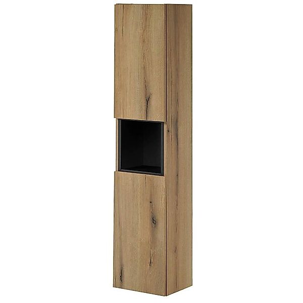 en.casa Hochschrank »Skelbolu« mit ausnehmbarem Regaleinsatz 30x140x25 cm E günstig online kaufen