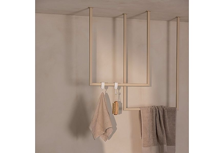 Metallbude Handtuchhalter TENSI 2er Set, Deckenmontage, pulverbeschichtet, günstig online kaufen