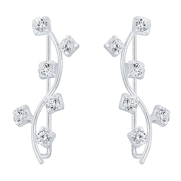 LÖB Ohrklemme 925 Silber Ohrringe Zirkonia günstig online kaufen