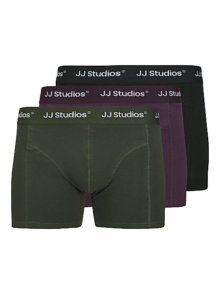 Jack & Jones Trunk "JACSOHO SOLID TRUNKS 3 PACK NOOS" Packung, 3 Stk. günstig online kaufen