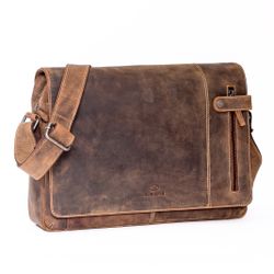 ALMADIH Umhängetasche Leder Umhängetasche DYLAN Ledertasche günstig online kaufen