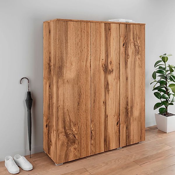 OTTO home Schuhschrank "Paris" 3-türiger griffloser geräumiger Schuhschrank günstig online kaufen