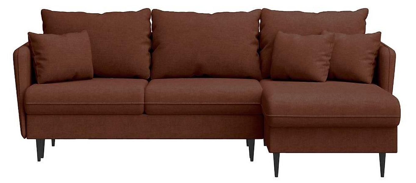 Selsey Design | Sion Ecksofa links/rechts Chenille mit Schlaffunktion günstig online kaufen
