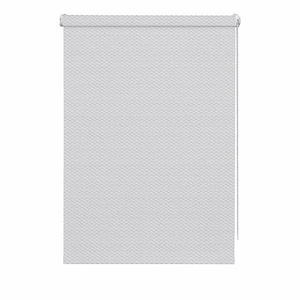 Gardinia EasyFix Rollo Lili Green aus Recyclingmaterial 75 cm x 160 cm Weiß günstig online kaufen