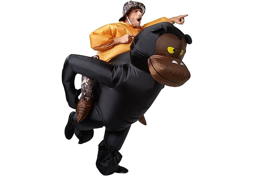 dressforfun Kostüm Aufsitzkostüm Großwildjäger, Kostüm aus Anzug und Mütze günstig online kaufen