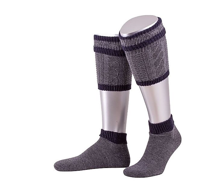 Lusana Trachtensocken 2-teiliges Loferl-Set - d.graun/marine günstig online kaufen