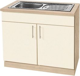wiho Küchen Spülenschrank "Kiel" 100 cm breit günstig online kaufen