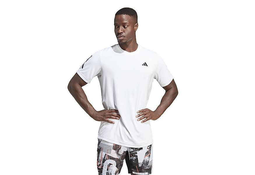 adidas Performance T-Shirt Club 3-Streifen weiss Herren günstig online kaufen
