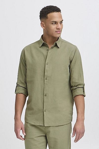 Indicode Leinenhemd IDMonko Sommerliches Leinen-Mix-Hemd günstig online kaufen