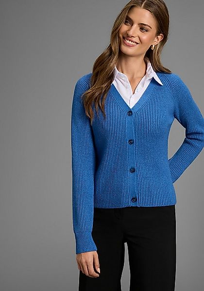 HECHTER PARIS Strickjacke mit V-Ausschnitt - NEUE KOLLEKTION günstig online kaufen