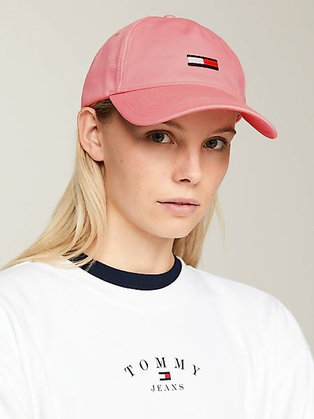 Tommy Jeans Baseball Cap "TJW ELONGATED FLAG CAP", mit Logostickerei günstig online kaufen