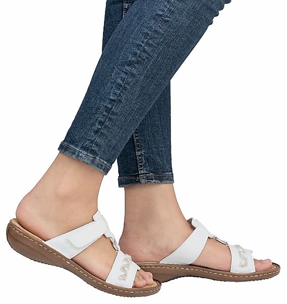 Rieker Pantolette, Keilabsatz, Sommerschuh, Schlappen in günstig online kaufen