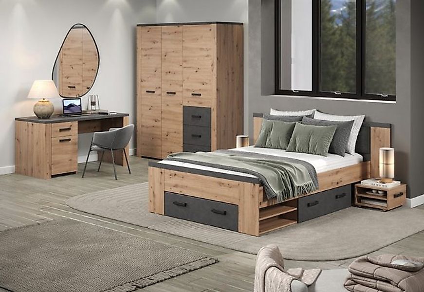 trendteam Kleiderschrank Garderobenschrank Kleiderschrank Follow, Artisan E günstig online kaufen