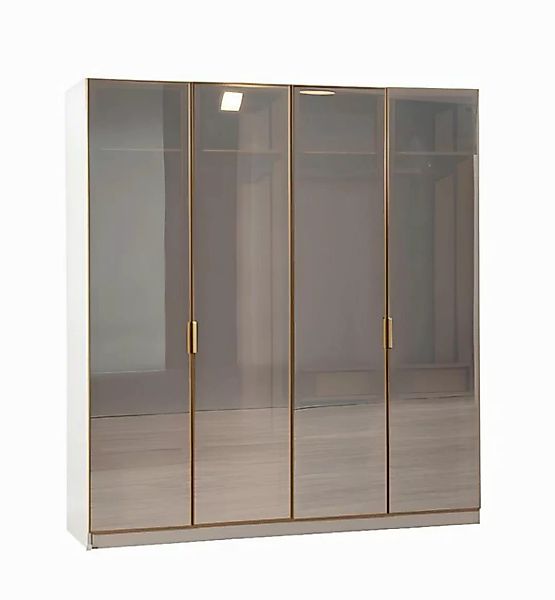 JVmoebel Kleiderschrank Modern Kleiderschrank Beige Funktionell Schrank Sch günstig online kaufen