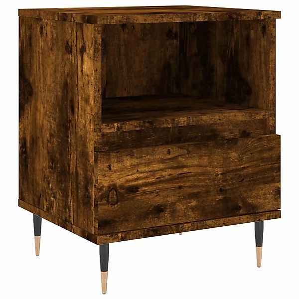 vidaXL Nachttisch Räuchereiche 40x35x50 cm Holzwerkstoff Modell 9 günstig online kaufen