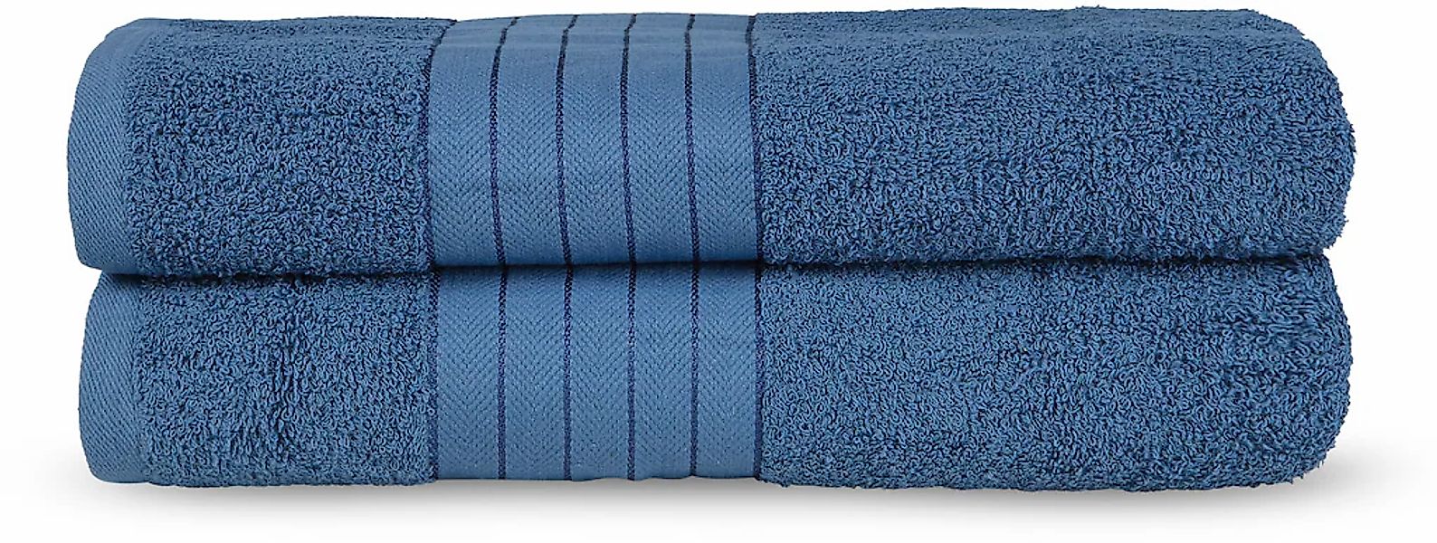 good morning Badetuch "Uni Towels" Baumwolle, Walkfrottee, Bordüre, 500 GSM günstig online kaufen