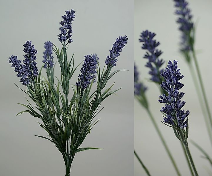 Kunstblume Lavendelbusch 34cm FI Kunstpflanzen Blumen günstig online kaufen