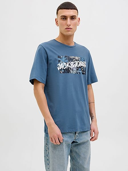 Jack & Jones Print-Shirt JJHAWAII SHAPE günstig online kaufen