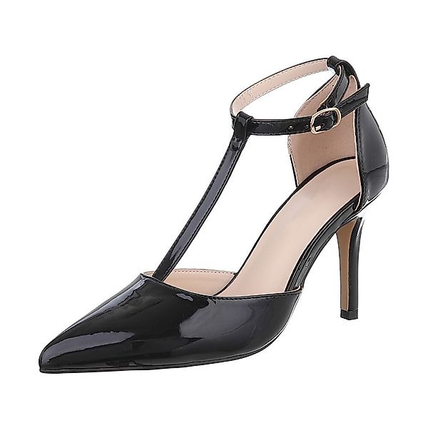 Ital-Design Damen Abendschuhe Elegant Schnürpumps (87118515) Pfennig-/Stile günstig online kaufen