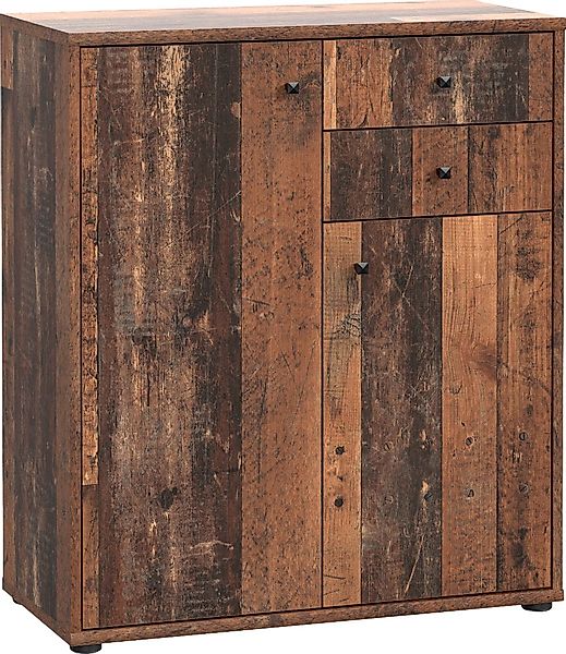 FORTE Kommode "Tempra, Kommode, 2 Türen, 2 Schubkästen, viel Stauraum" Brei günstig online kaufen