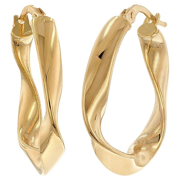 trendor Paar Creolen Gold 585 / günstig online kaufen