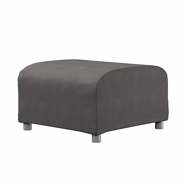 Bezug für Klippan Hocker, dunkelgrau, Husse, Klippan Hocker, Etna (705-35) günstig online kaufen