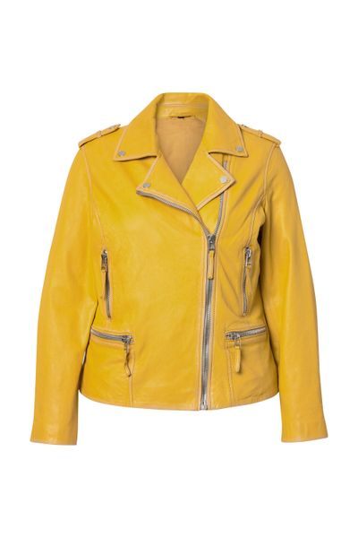 Angel of Style Lederjacke Leder-Bikerjacke echtes günstig online kaufen