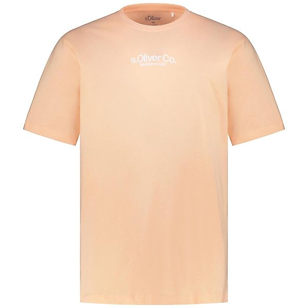 s.Oliver T-Shirt mit Label-Print günstig online kaufen