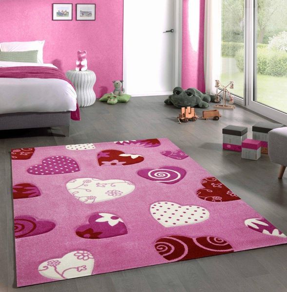 Carpetia Kinderteppich Kinderteppich Spielteppich Babyteppich Mädchen günstig online kaufen