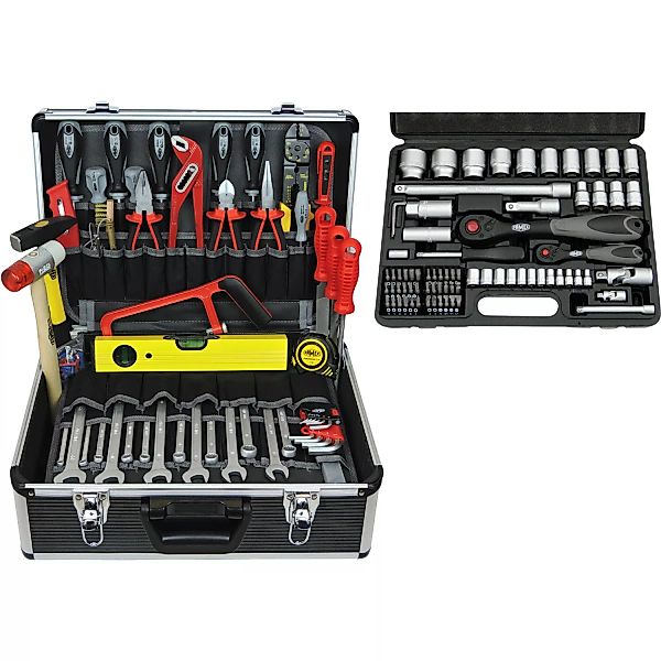 Famex Werkzeugkoffer 443-47 mit Steckschlüsselsatz 76-tlg. günstig online kaufen