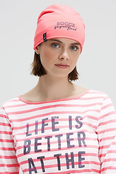 SOCCX Beanie mit Rollsaum günstig online kaufen