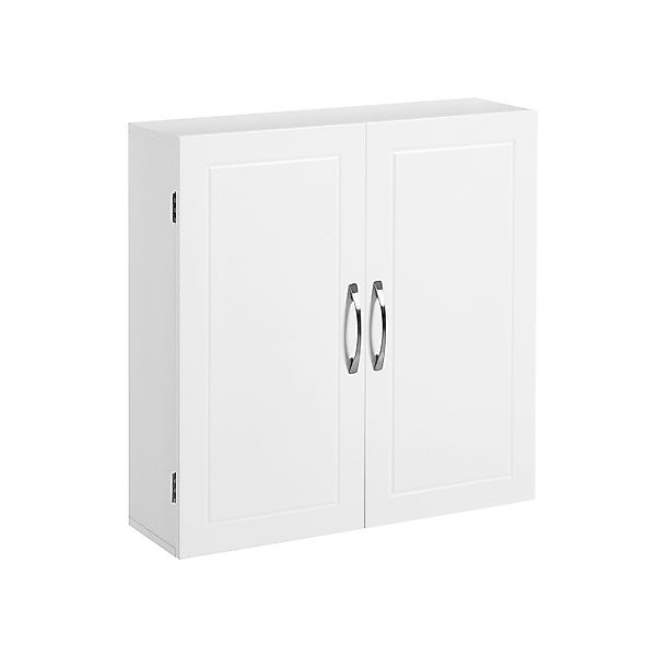 Vasagle Wandschrank 18 cm x 60 cm x 60 cm Weiß günstig online kaufen