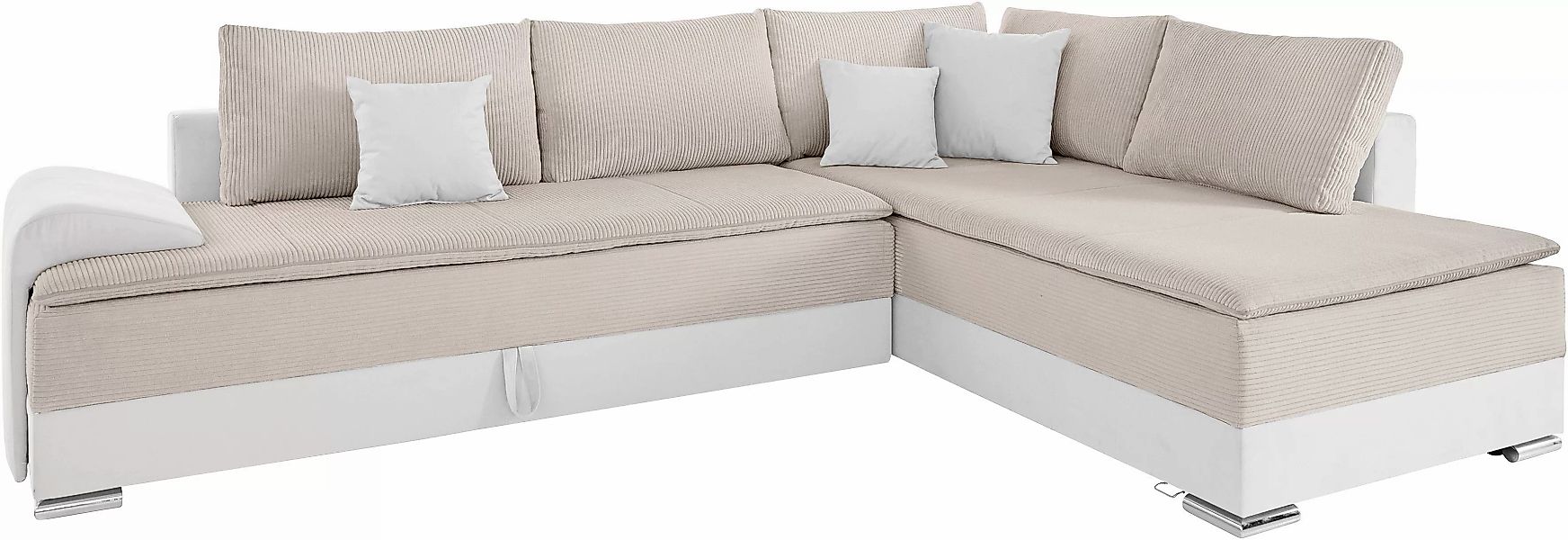 INOSIGN Ecksofa »Night & Day L-Form«, mit Boxspring Bettfunktion 180x200 cm günstig online kaufen