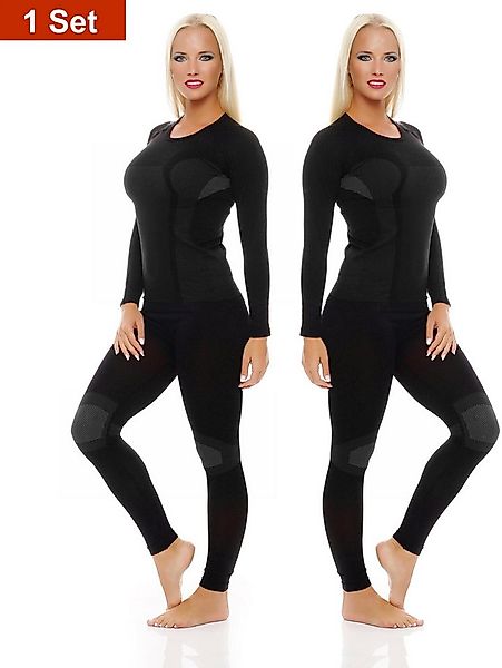 Cocain underwear Funktionsunterhemd (2 Stück) Warme lange Ski Unterwäsche D günstig online kaufen